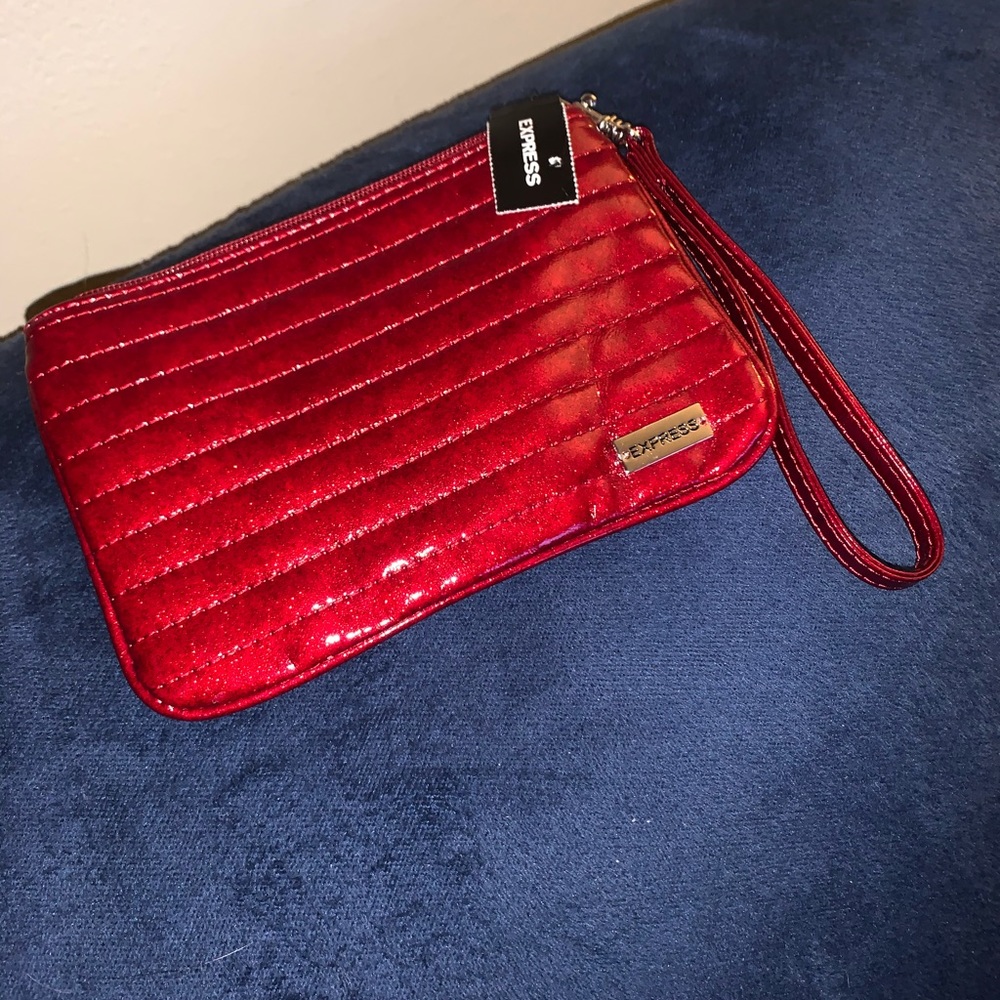 NEW! Red express clutch